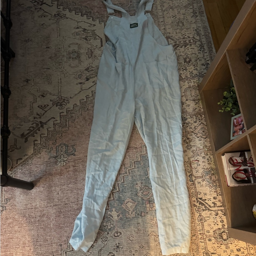 Daily Drills Blue Denim Overalls